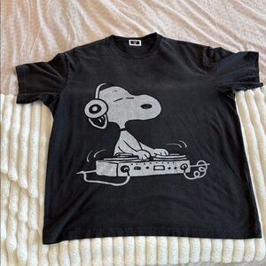 Kith black Snoopy DJ T-Shirt